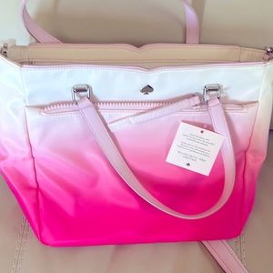 Kate Spade medium satchel bag radiant pink NWT $259 retail